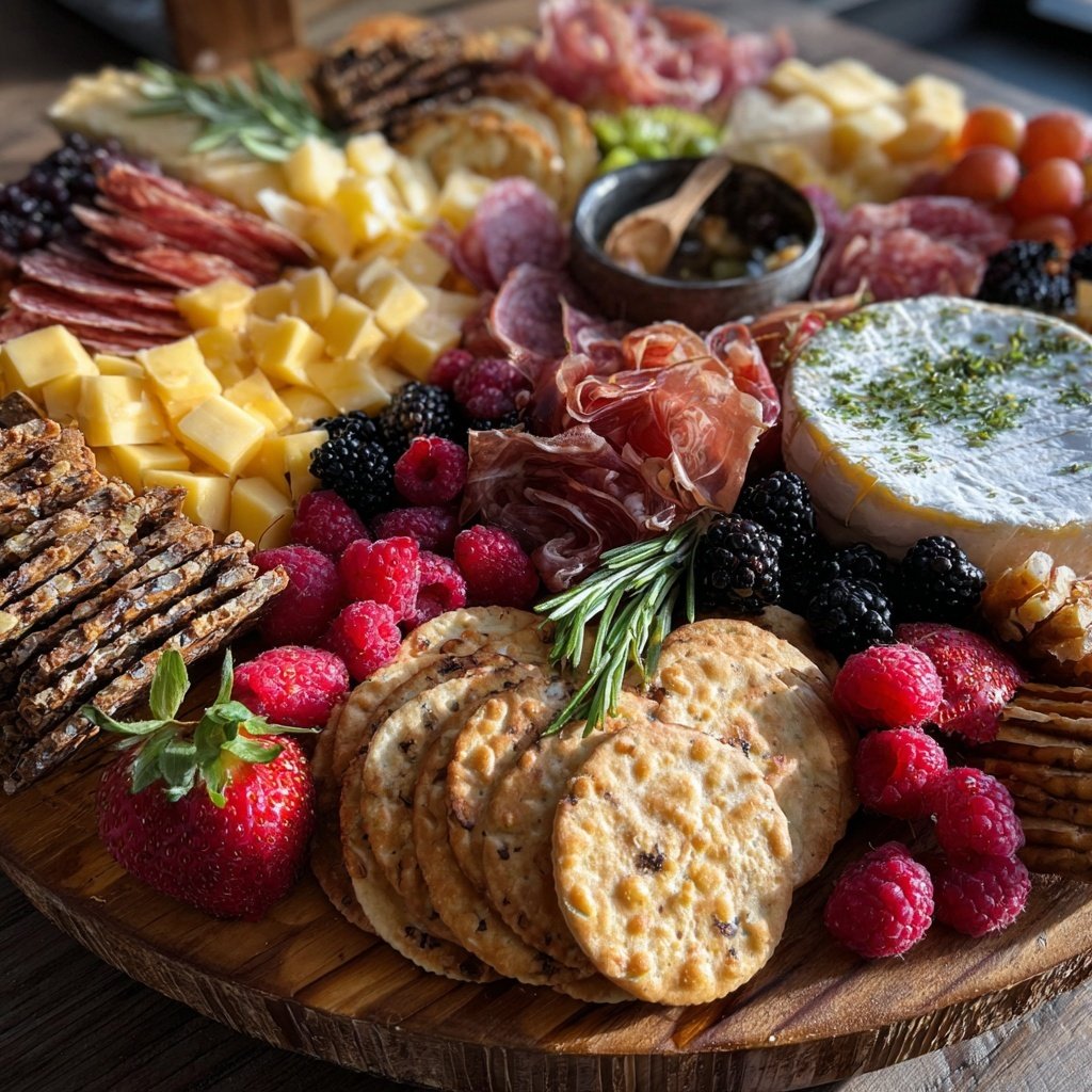 Super Bowl Charcuterie Board