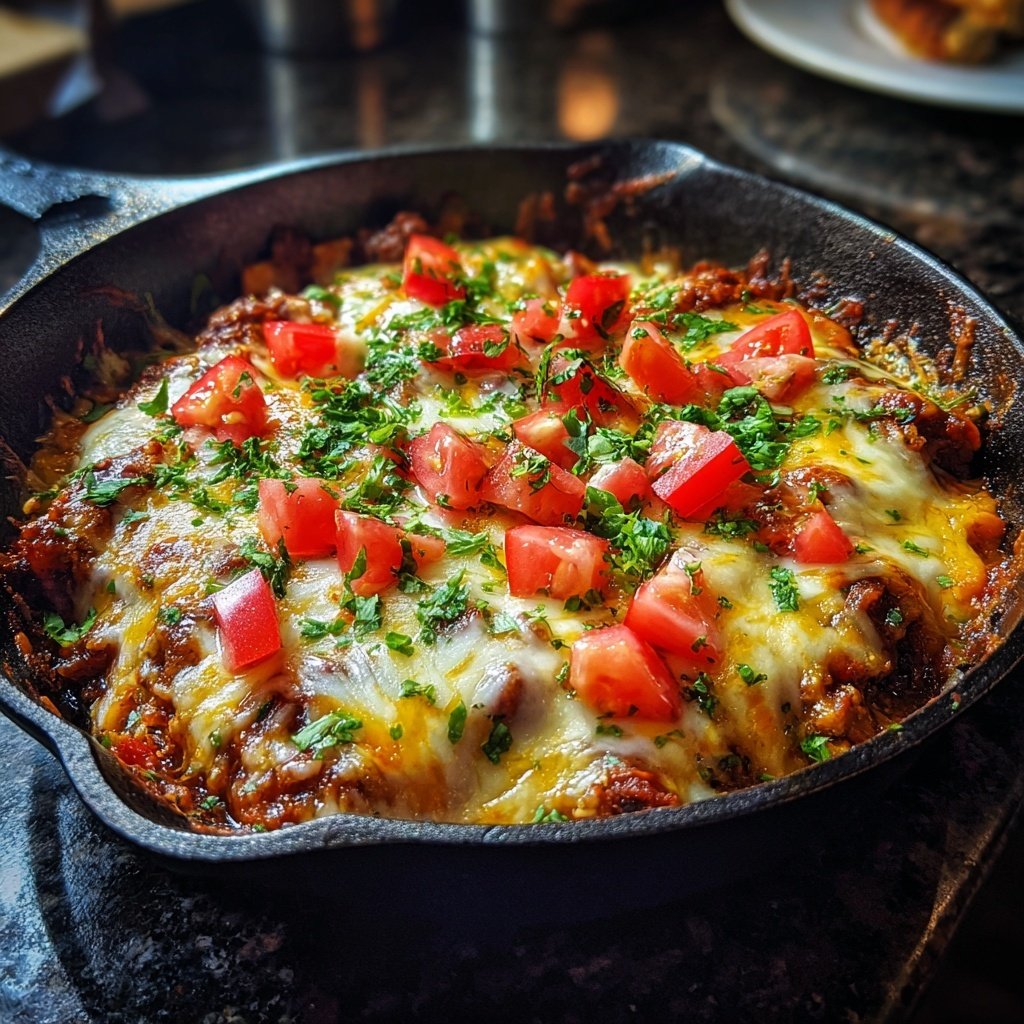 Ground Turkey Enchilada Skillet