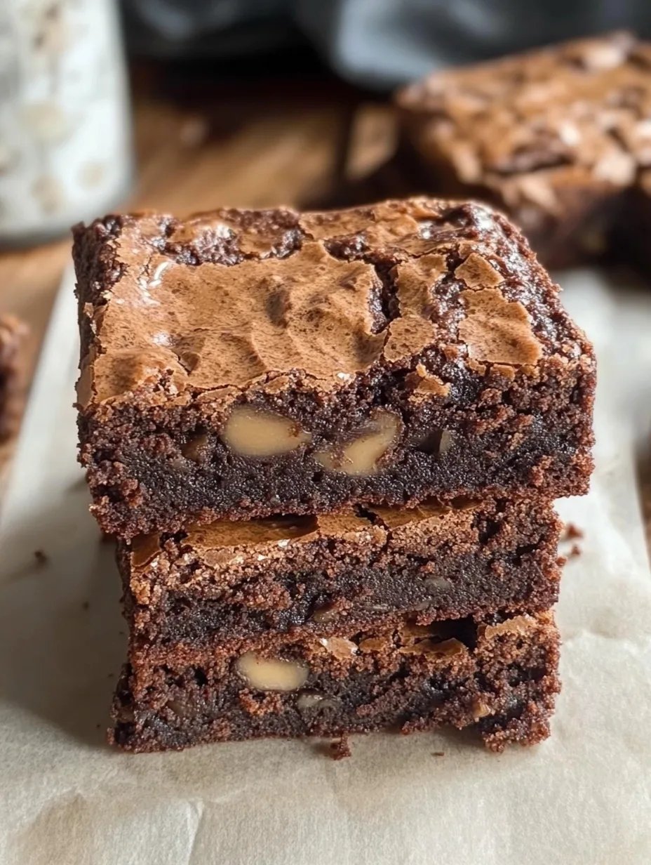 Banana Peanut Butter Brownies