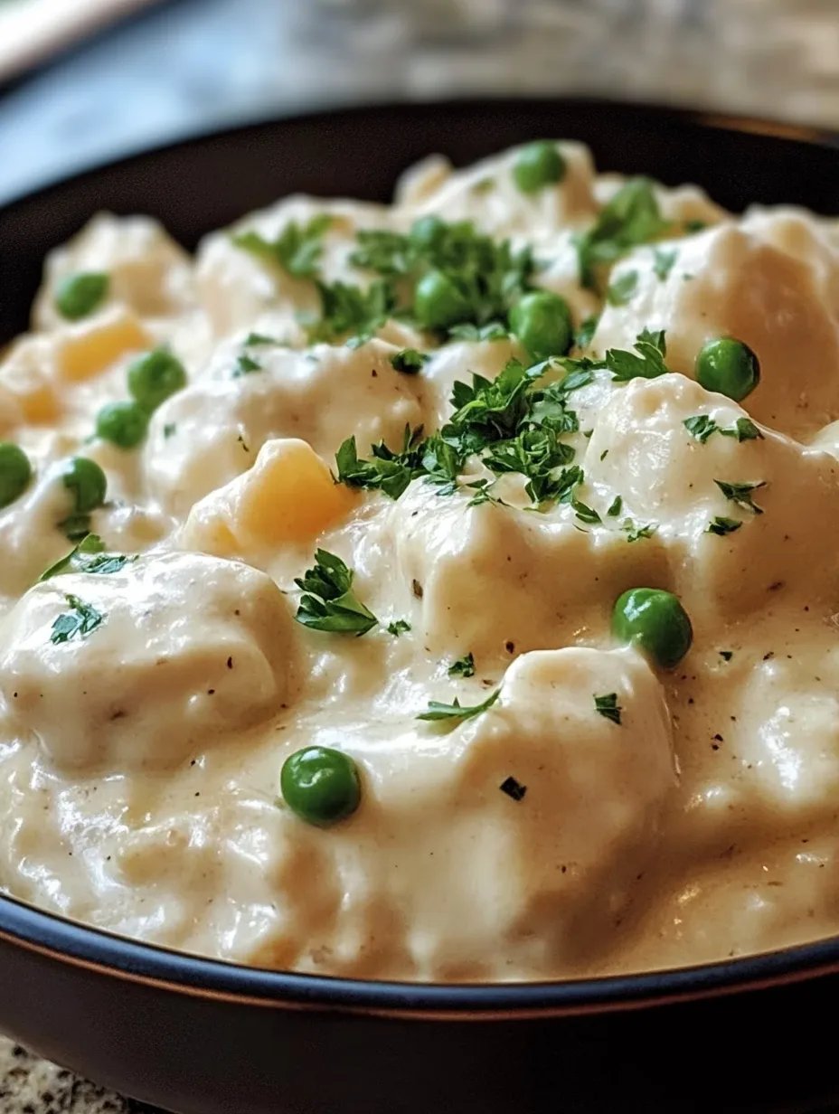 Easy Creamy Chicken a la King