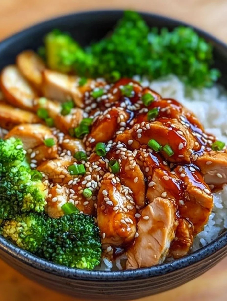 The Best Teriyaki Chicken Rice Bowl