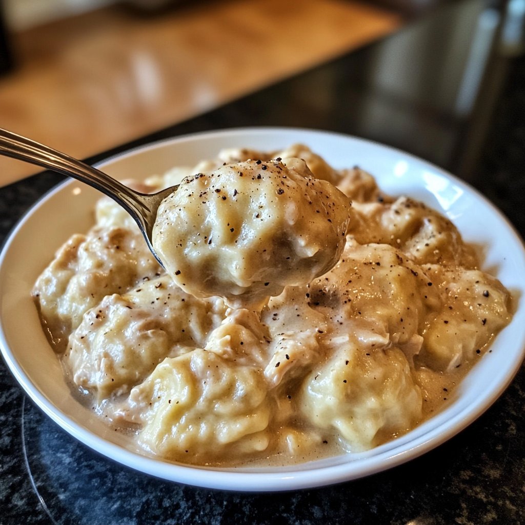Set-It-and-Forget-It Slow Cooker Chicken and Dumplings