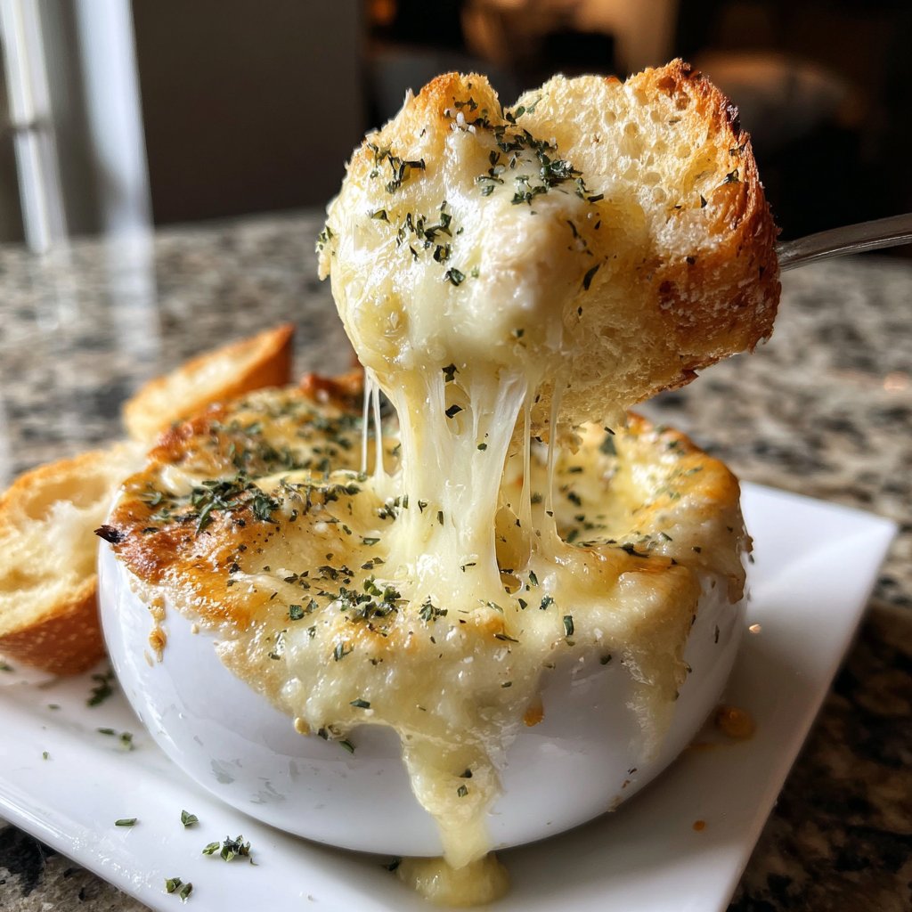 Fondue with Gruyere and Herbs