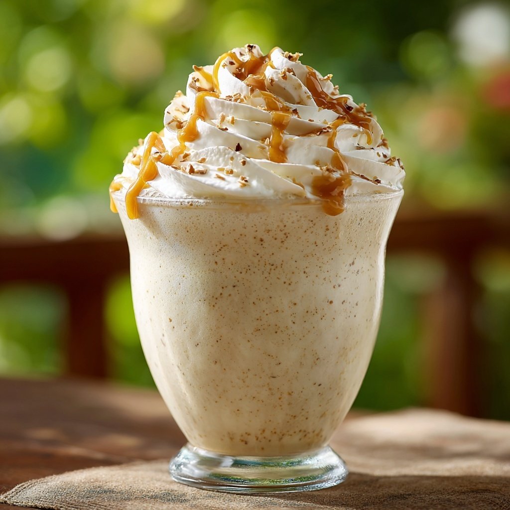 Vanilla Ice Cream Frappuccino