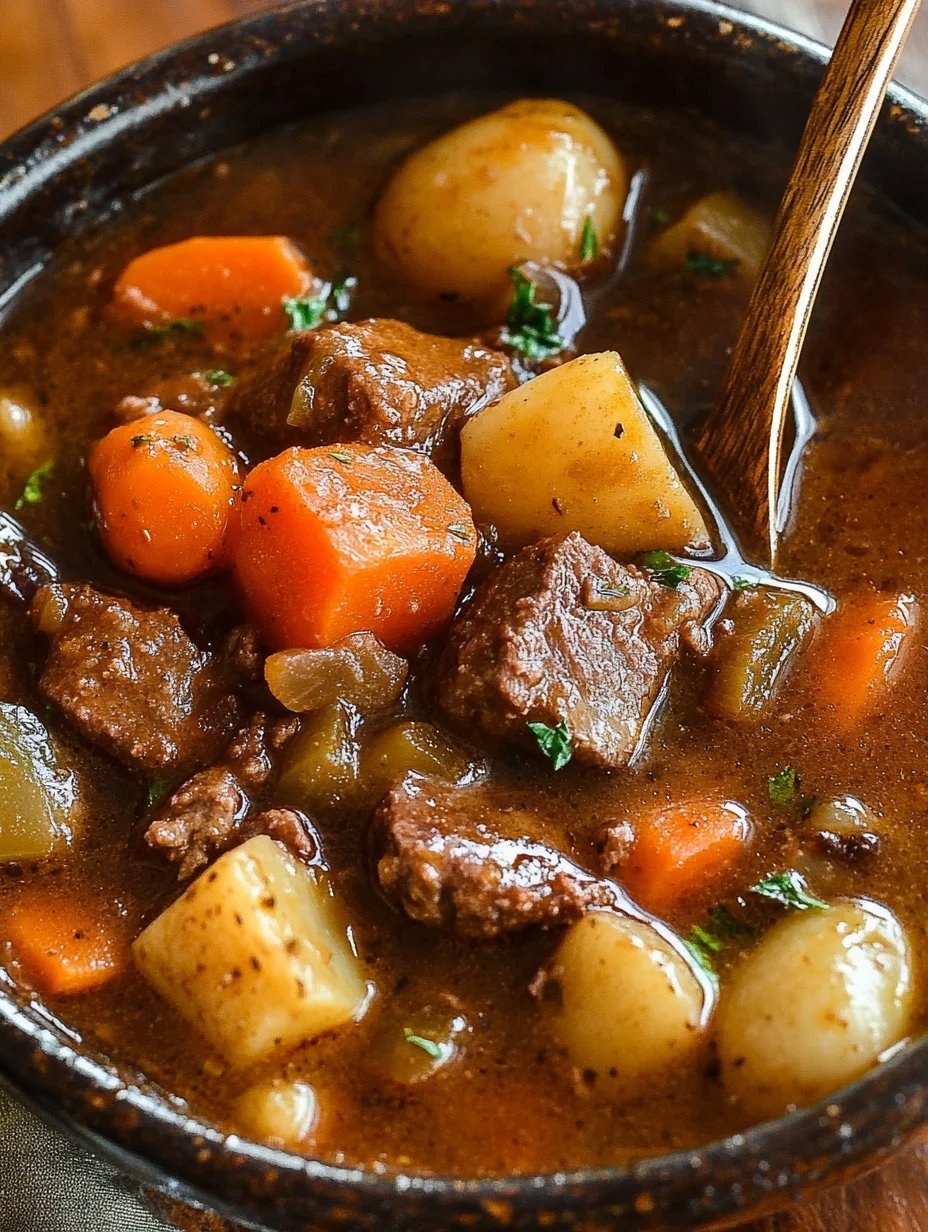 Old Fashioned Beef Stew