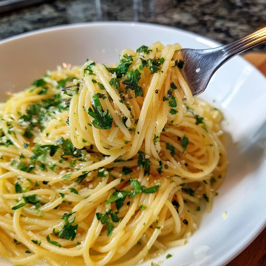 Quick & Easy 15-Minute Garlic Pasta
